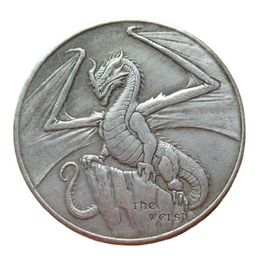 Hobo Coins USA Morgan Dollar Dragon Silver Plated Copy Coins Metal Crafts Special Gifts #0155