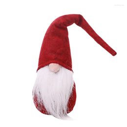 Christmas Decorations 30CM Old Man Faceless Stand Doll Toy Festival Year Dinner Party For Home Kids Xmas Gifts