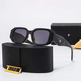 2023 Modedesigner-Sonnenbrille, klassische Brille, Goggle, Outdoor, Strand-Sonnenbrille für Mann und Frau, gemischte Farbe, optional, dreieckige Signatur