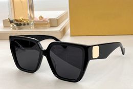 Women Oversized Square Sunglasses Black/Dark Grey Design Sonnenbrille Shades gafas de sol UV400 Protection Eyewear with Box