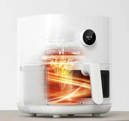 Fritadeira de ar inteligente xiaomi Pro 4L forno multifuncional on-line de grande capacidadeZDLI