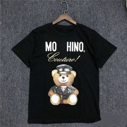 Erkek Tişörtler Moda Markası Erkek Tişört Tasarımcısı Saf Pamuk Yuvarlak Boyun Gömlek Kısa Kno ve Kadınlar Günlük Hip-Hop Street Tee Moskova