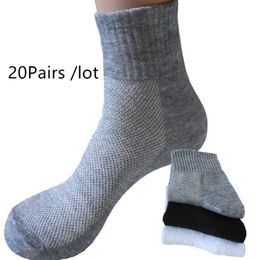 20Pairs /lot Mens Socks Cotton Socks Summer Thin Breathable Sock