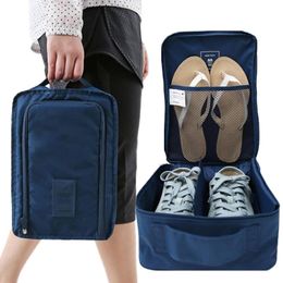 Storage Bags Multifunctional Waterproof Shoes Clothing Bag Convenient Travel Nylon Portable Organizer Shoe Sorting PouchStorage