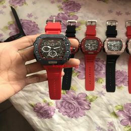 2022 Men's Watch Luxury Silica Gel Quartz Men's Work Business Multifunctional Watches Men's and Women's Watch 2976