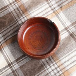 Plates Selling Wooden Wool Bowl Handmade From Logs Woven Round Storage