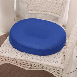 Pillow Solid Color Car Office Chair Seat Anti-hemorrhoid Massage Yoga Orthopedics Memory Foam Sitting Pillows Home Decor