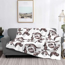 Blankets Ferret Blanket Ultra-Soft Fuzzy Cosy Plush Throw Flannel Fleece For Crib Couch Chair Living Home Travel