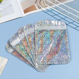 Storage Bags Thicken With Hang Hole Foldable Jewellery Display Packaging Bag Aluminium Foil Pouch Self Sealing Pouches