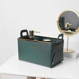 Storage Boxes Portable Suitcase Makeup Organiser Display Corner Jewellery Nail Polish Bag Skincare Coffret Home OA50MO