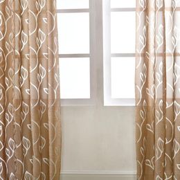 Curtain 39 98 Inches Polyester Semi-Blackout Grommet Top Window Panel Living Room Bedroom El Voile Drape--White