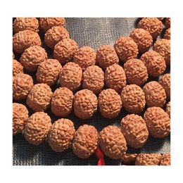 Other 108Pcs Vajra Bodhi Rudraksha Beads For Making Jewellery Meditation Mala Prayer Tibetan Buddhism Necklace Bracelets Accessories 9 Dhyw1