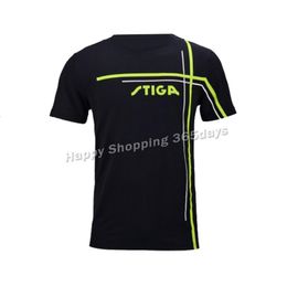 Outdoor TShirts arrival original Stiga Table tennis clothes sportswear quick dry short sleeved men ping pong Shirt Badminton Sport Jerseys 230204