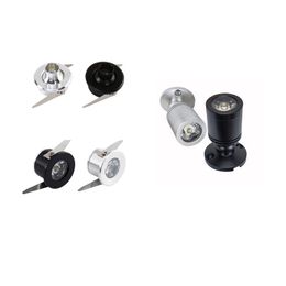 LED Downlights Mini spotlight Rotatable Jewellery Cabinet Lamp Show Box Curio Display Case Under Light DC12V 24V 85-265V Crestech