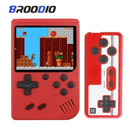 Giocatori di giochi portatili BROOIO 500 IN 1 Console per videogiochi retrò Lettore di giochi portatile Console di gioco TV portatile Uscita AV Mini lettore portatile per regalo per bambini 230206