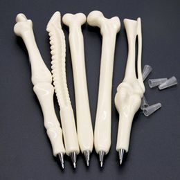 Ballpoint Pens Pen Bone Shape Office Stationery Plastic Doctors Nurses Finger For Orthopod Luxury Ball Learning SuppliesBallpoint