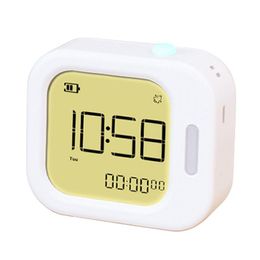 Clocks Accessories Other & Cute Alarm Clock LED Digital Luminous Night Light For Kids With Timer