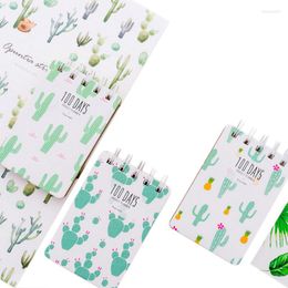 1pcs/lot Japanese Small Fresh Style Notebook Cactus Pattern Coil Binding Notepad Office School Supplies