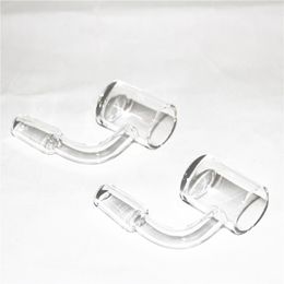 smoking pipes 25mm Large Full Weld Quartz Banger Smoking Oil Burner Bowl With 4mm Bottom Thickness 10mm 14mm Male Female Joint Nail