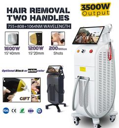 Directly effect diode laser hair removal skin rejuvenation machine 755nm 808nm 1064nm lazer nose hair reduction treatment painless equipment FDA approved