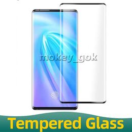 3D Curved Full Glue 9H Tempered Glass Screen Protector For VIVO X60 X70 Pro Plus X70ProPlus VIVO X60Pro IQOO 5 8 9 10PRO 5G NEX 3 2S HD Clear
