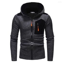 Men's Hoodies Brand 2023 Hoodie Zipper Splicing Cardigan Men Fashion Tracksuit Male Sweatshirt Hoody Mens Purpose Tour XXL