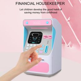 Portable Game Players Atm Savings Banking Toys Personal Cash Coin Money Bank Pink Machine Kids Toy Education Gifts