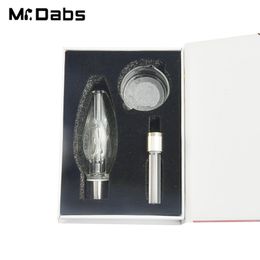 Glass Nectar Collect Smoke Accessories Clear Glass Bowl 510 Screw Joint Titanium Tip or Quartz Tip Smoking Pipe Dab Rigs 1420