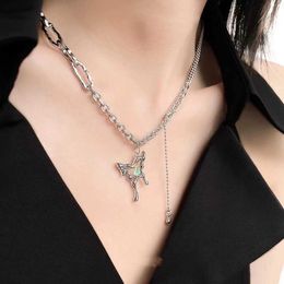 Pendant s Fairy Butterfly Statement Perfect Gift For Girlfriend Best Friend Fairycore Jewellery Necklace Y2k 0206