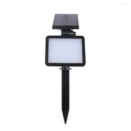 10pcs/lot 48 LED Solar Light Outdoor Waterproof Power Spotlight Garden Lawn Lamp Landscape 5 Model Spot Lights