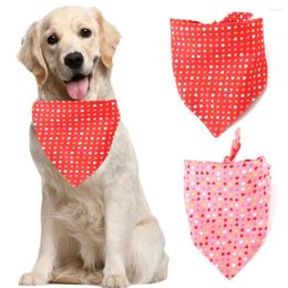 Dog Apparel Pet Bandana Cute Dogs Bib Scarf Stylish Neckerchief