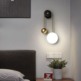 Wall Lamps Modern Led Bedroom Decoration Indoor Lighting Paintings Living Room Furniture