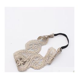 Other Fashion Accessories S1555 Europe Womens Lace Headband Elastic Ladies Elegant Hair Band C3 Drop Delivery Dhzq6