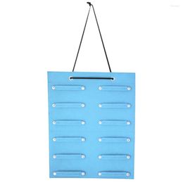 Storage Boxes Fixing Hair Tie Bedroom Multifunctional Baby Girl Home Decor Space Saving Wall Door Headbands Holder Display Hanging Bag