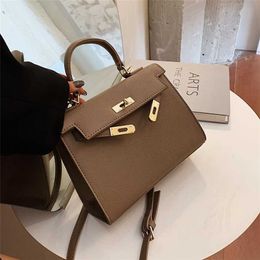 2023 Purses Clearance Outlet Online Sale High sense small female new fashion versatile portable bag red Single Shoulder Messenger Bag