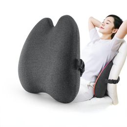 Pillow /Decorative Lumbar Support Office Backrest For Pregnant Women Breathable Rebounce Wrapped Bandage Decorative SofaCushi