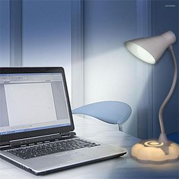 Table Lamps LED Desk Lamp Foldable Dimmable Touch USB Powered Light Night Dimming Portable 3 Modes