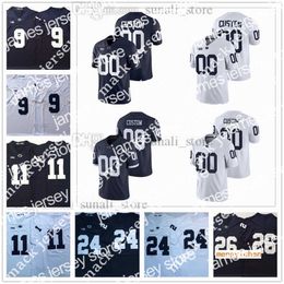 American College Football Wear Penn State Nittany Lions NCAA College 9 Trace McSorley Jerseys 26 Saquon Barkley 11 Micah Parsons 24 Akeel