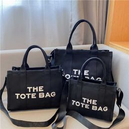 2023 Purses Clearance Outlet Online Sale Large Canvas Tote Bags for Women Luxury Shoulder Messenger Bag Female Fashion Designer Sling Crossbody Totes High Quality