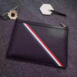 Popular men Luxury European popular new fashion business wallet real Leather TB Men Wallet short billfol Genuine leather purse 35x289r