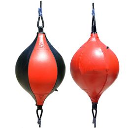 Punching Balls PU Punching Bag Boxing Speed Ball Inflatable Double End Boxeo Muay Thai Boxing Bags Reflex Fight Ball Sports Fitness Equipments 230206