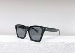 Women Cat Eye Square Sunglasses Black Grey Lenses Sunnies Sun Glasses Sonnenbrille Shades gafas de sol UV400 Eyewear with Box