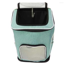 Dog Car Seat Covers 44X33X28cm Pet Carrier Backpack Breathable Mesh Oxford Cloth Portable Foldable Cat For Dogs Cats