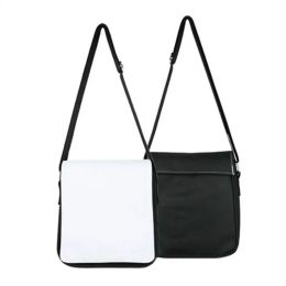 Sublimation Blank Shoulder Bag Polyester Canvas Crossbody With Bulk For Custom Personalized Gifts Multi-Function