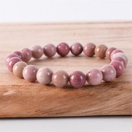 Tennis Bracelets 8MM Rhodonite Bracelet 108 & Rose Q-uartz Wrapped Or Necklace Prayer