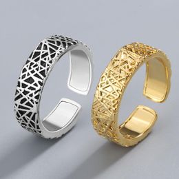 Cluster Rings Sterling Silver Ring Ins Minimalist Irregular Wave For Women Resizable Handmade Zilveren Ringen Bijoux Femme