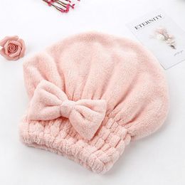 Towel Bath Shower Hair Drying Wrap Head Hat Cap Makeup Cosmetic Bathing Tool