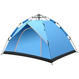 Tents and Shelters 12 Person Outdoor Tent Fully Quick Automatic Opening Tents Waterproof Canopy Camping Hiking Tent Beach Family Travel Tools 230206