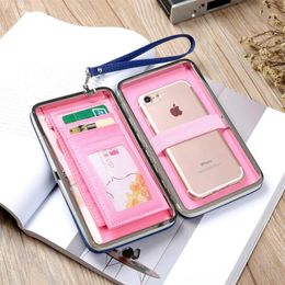 2018 whole long bow mobile phone bag new creative ladies wallet card 02259f