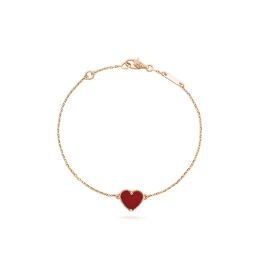 bracelet brand letter-V cleef tennis chain charm bracelets mens designer Jewellery for women party Christmas Presents gift Rose gold